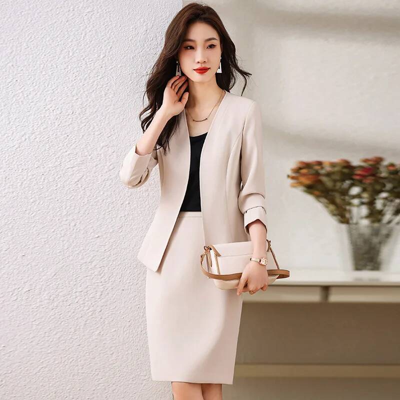 Women Formal Wear Blazers - بدلات عمل نسائية رسمية مع تنورة