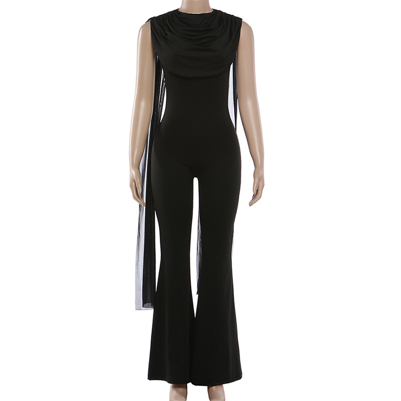 بدلة نسائية سوداء مثيرة بدون أ - مراجعة Women'S Formal Jumpsuit Evening Wear وسعره