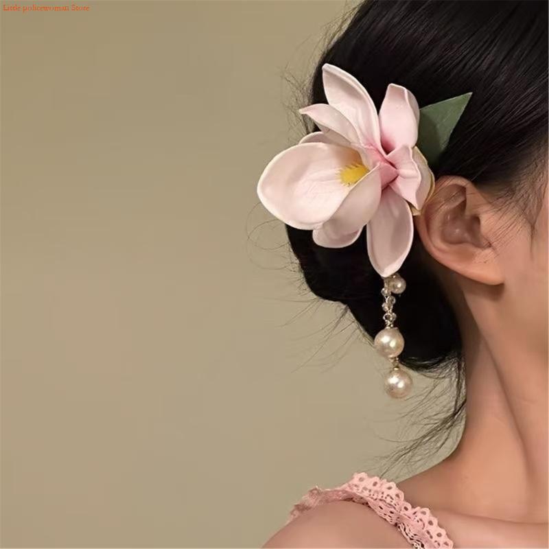F92D مشبك شعر أنيق على شكل زهر - مراجعة Formal Wear Hairstyles For Women وسعره