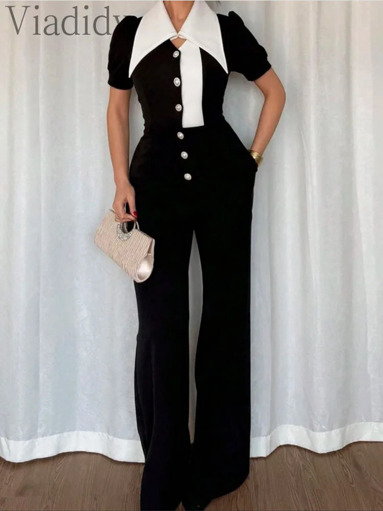 بدلة نسائية أنيقة بألوان متباي - مراجعة Women'S Formal Jumpsuit Evening Wear وسعره