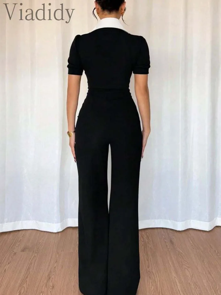 بدلة نسائية أنيقة بألوان متباي - مراجعة Women'S Formal Jumpsuit Evening Wear وسعره