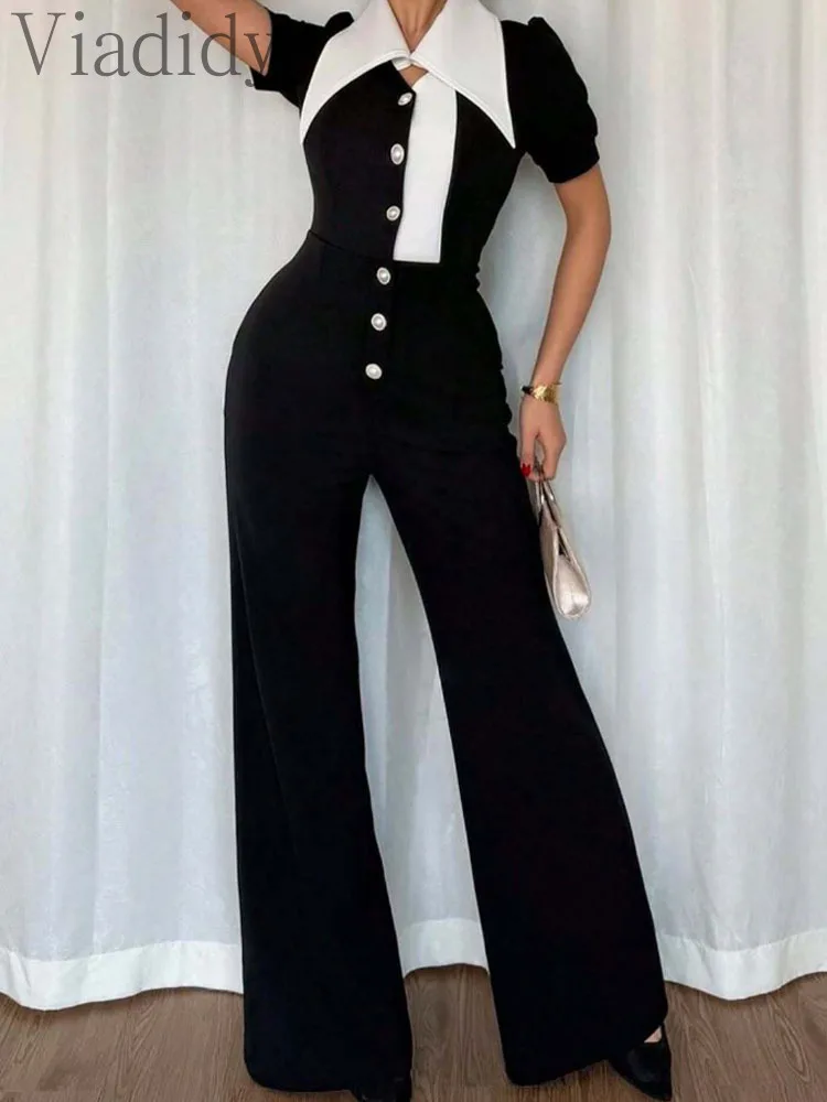 بدلة نسائية أنيقة بألوان متباي - مراجعة Women'S Formal Jumpsuit Evening Wear وسعره