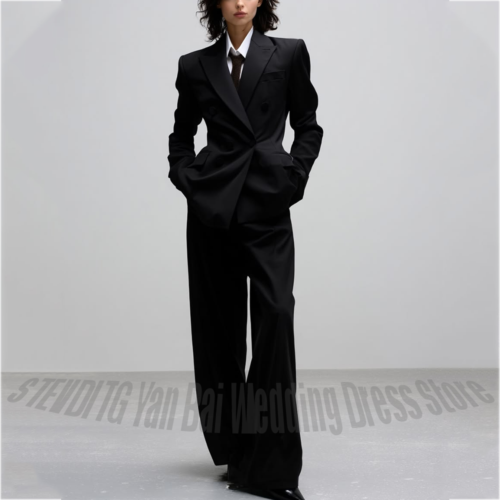 بدلة نسائية كاجوال عصرية سوداء - مراجعة Women Formal Wear Shop وسعره