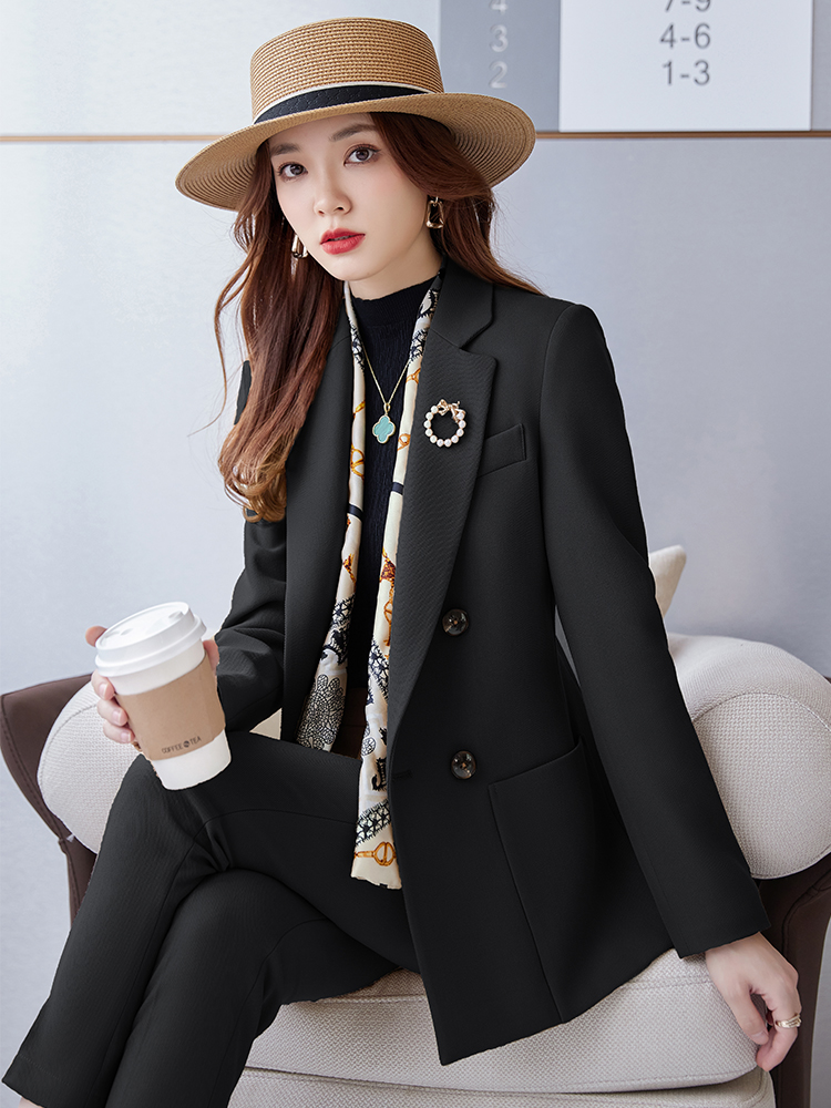 طقم بدلة نسائية من قطعتين، ستر - مراجعة Women Formal Wear Tailor وسعره