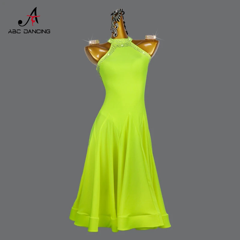 فستان رقص لاتيني جديد 2026، تن - مراجعة Women Formal Party Wear Dress وسعره