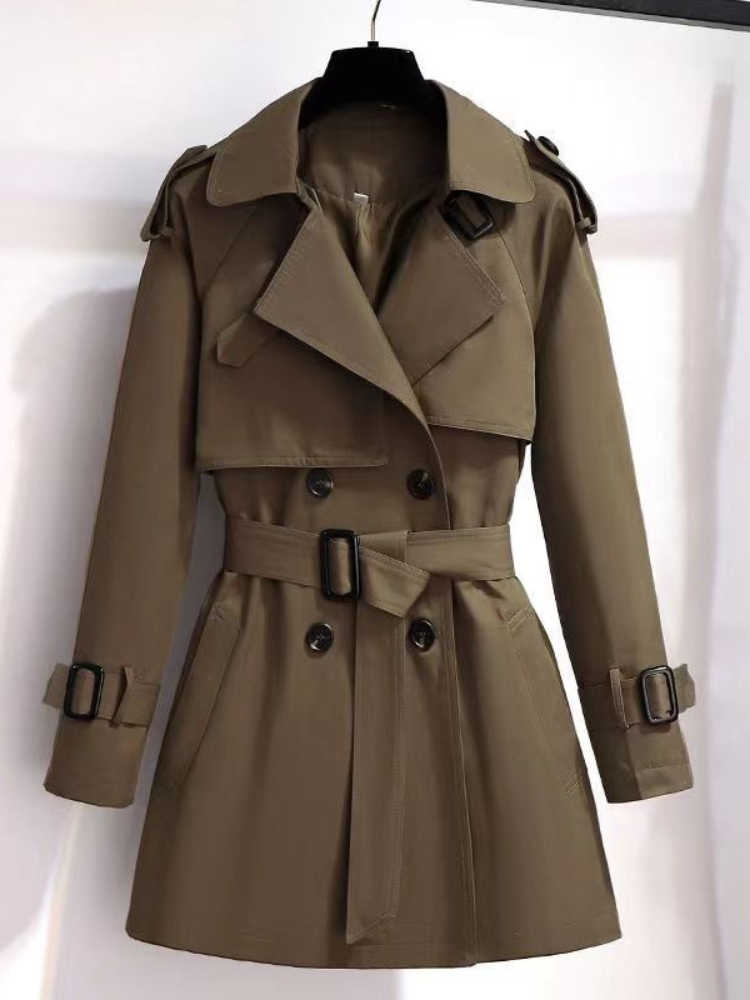 معطف نسائي للربيع والخريف 2022 - مراجعة Trench Coat Formal وسعره