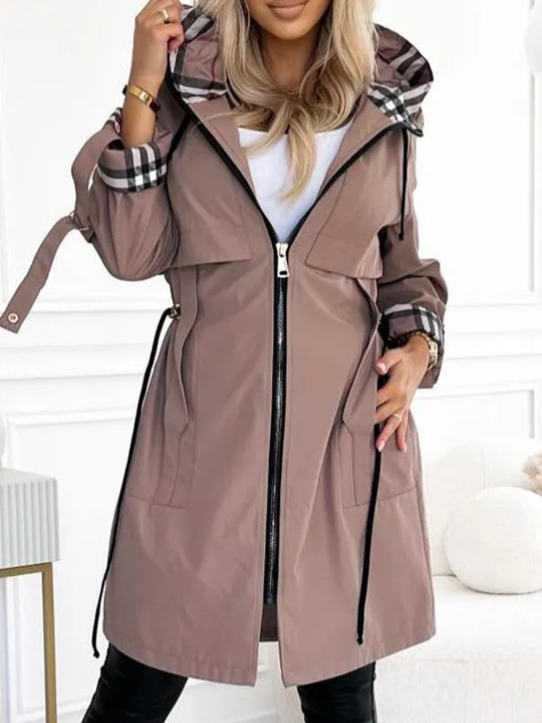 موضة خندق معطف امرأة الخريف ال - مراجعة Trench Coat Formal وسعره