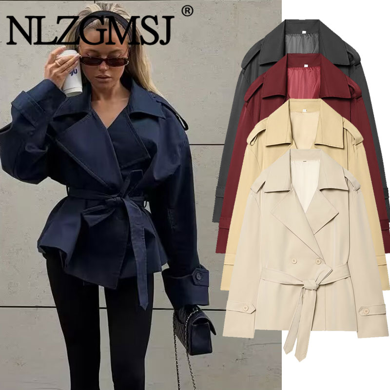 Nlzgmsj 2026 معطف ترنش نسائي ق - مراجعة Trench Coat Formal وسعره