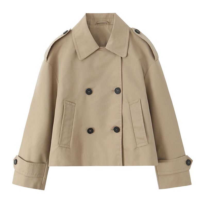 Willshela سترة نسائية عصرية كا - مراجعة Trench Coat Formal وسعره