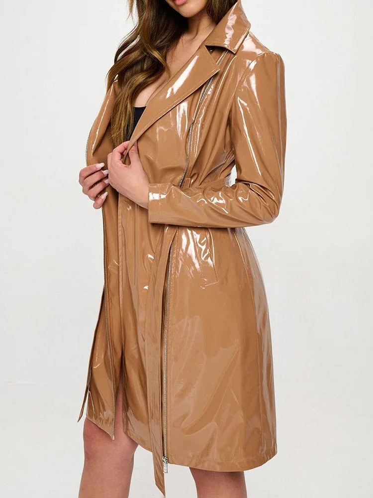 معطف واق من المطر من الجلد الص - مراجعة Trench Coat Formal وسعره