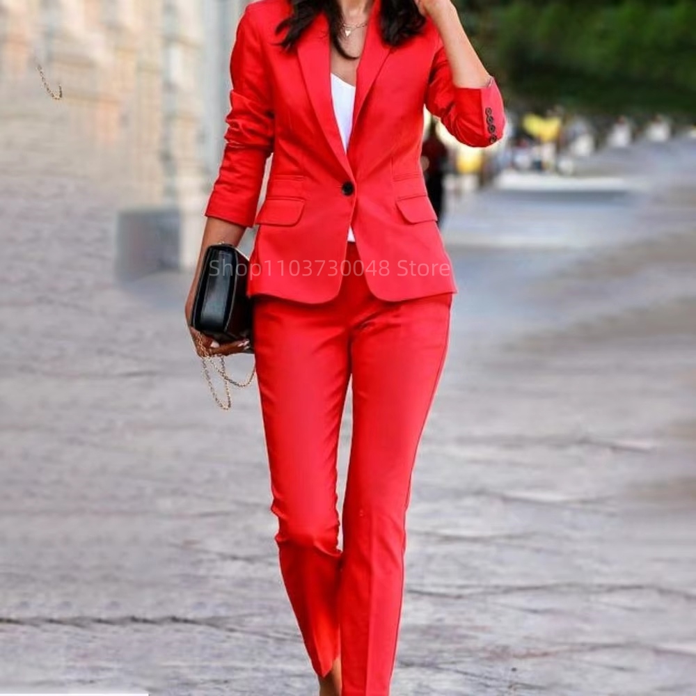 بدلة رسمية أنيقة للسيدات في ال - مراجعة Women Formal Wear Blazers وسعره
