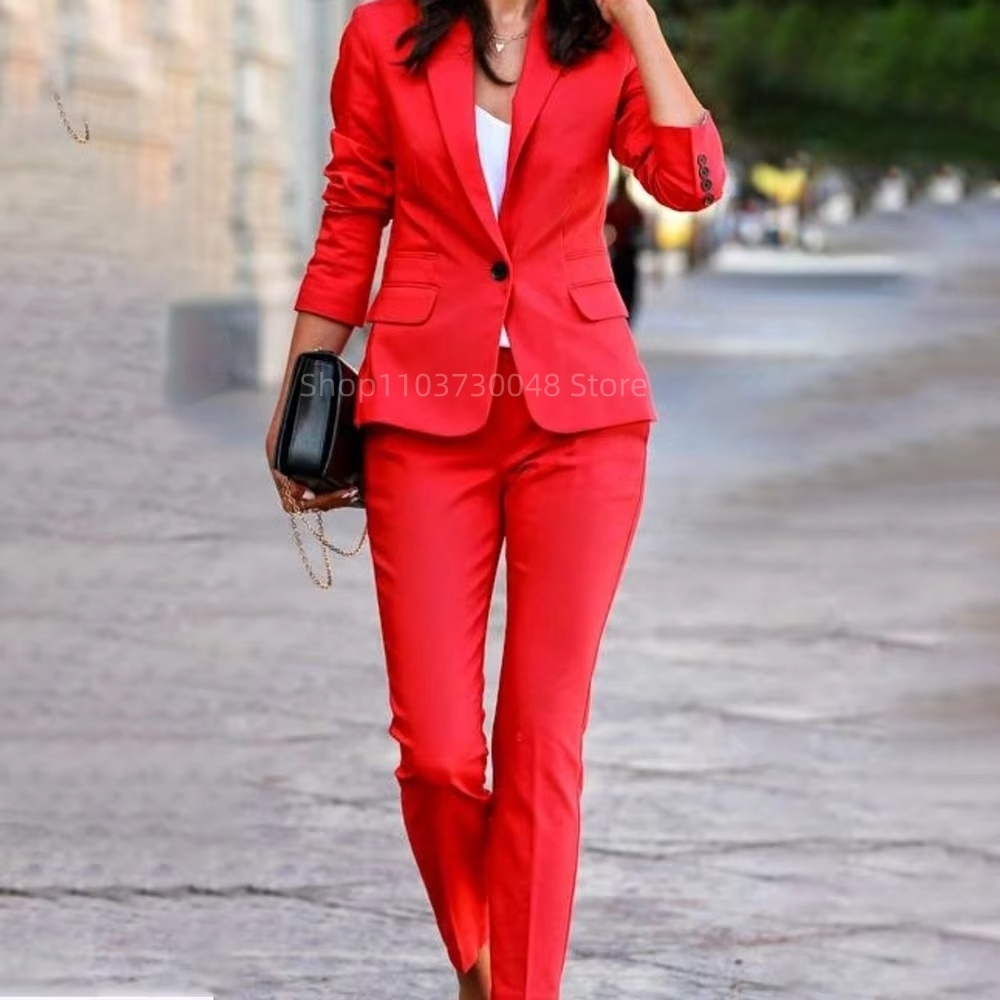 بدلة رسمية أنيقة للسيدات في ال - مراجعة Women Formal Wear Blazers وسعره