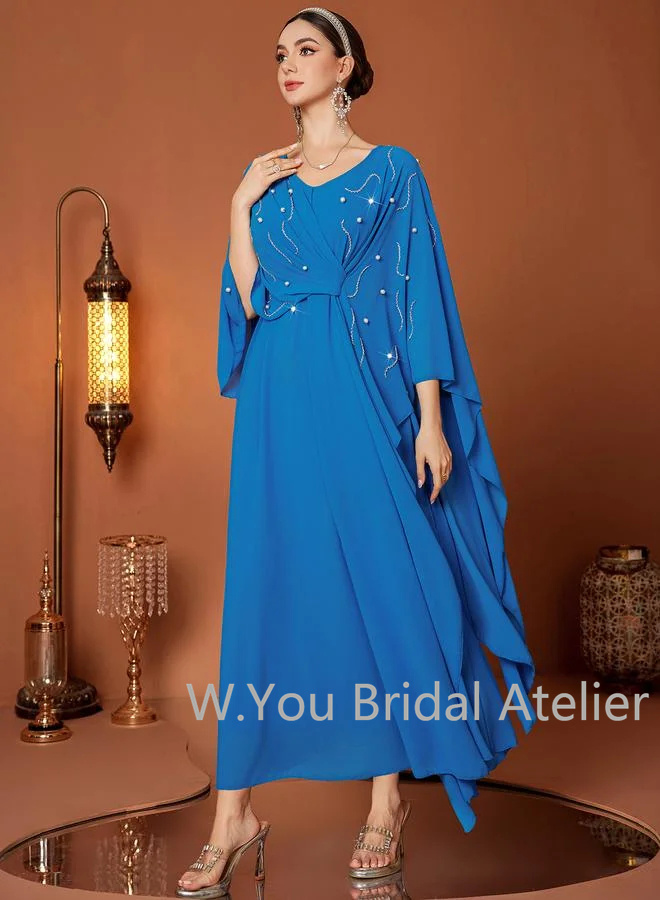 فساتين سهرة فاخرة بياقة على شك - مراجعة Women Luxury Formal Wear وسعره