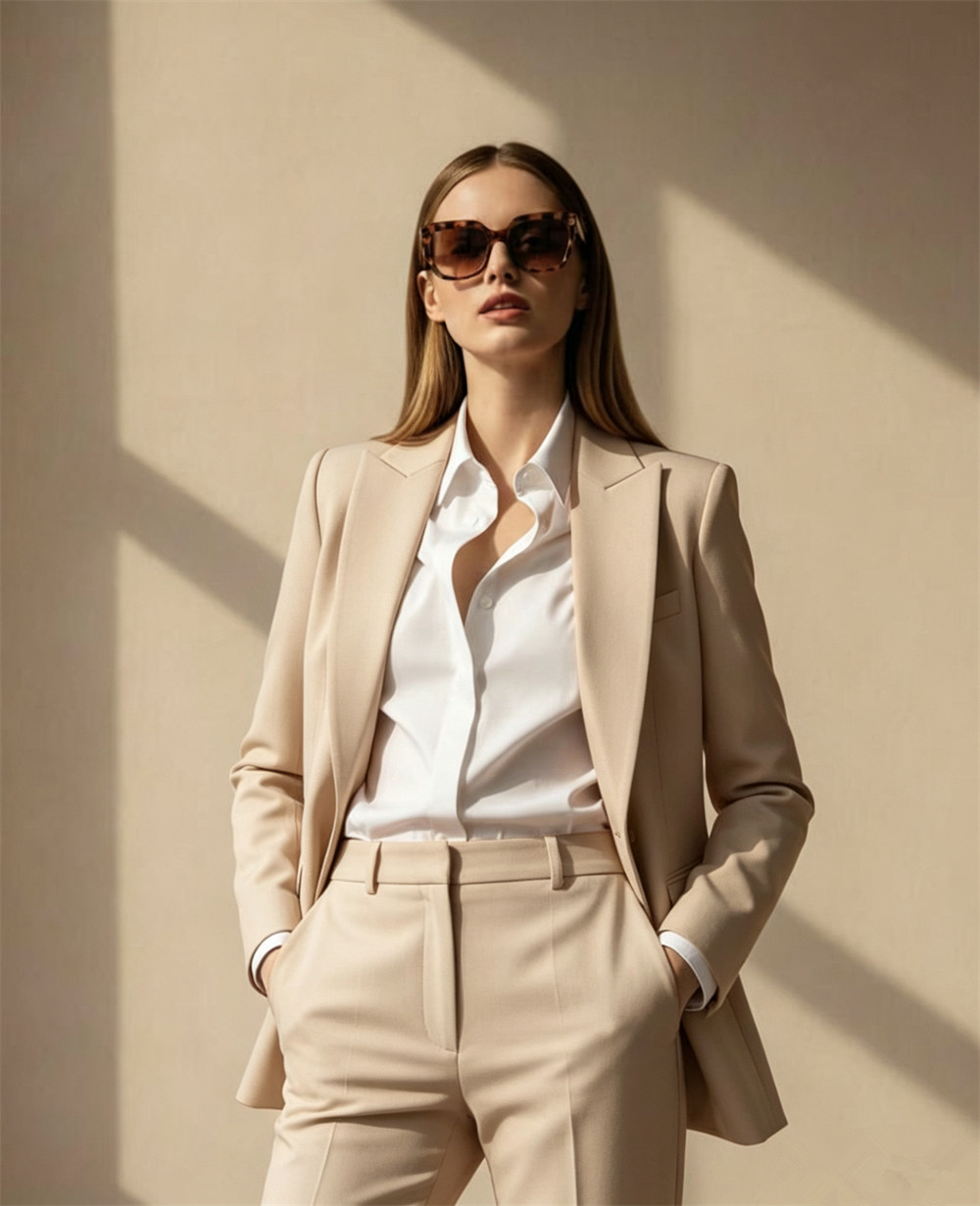 بدلة نسائية برتقالية اللون مكو - مراجعة Women Formal Wear Tailor وسعره